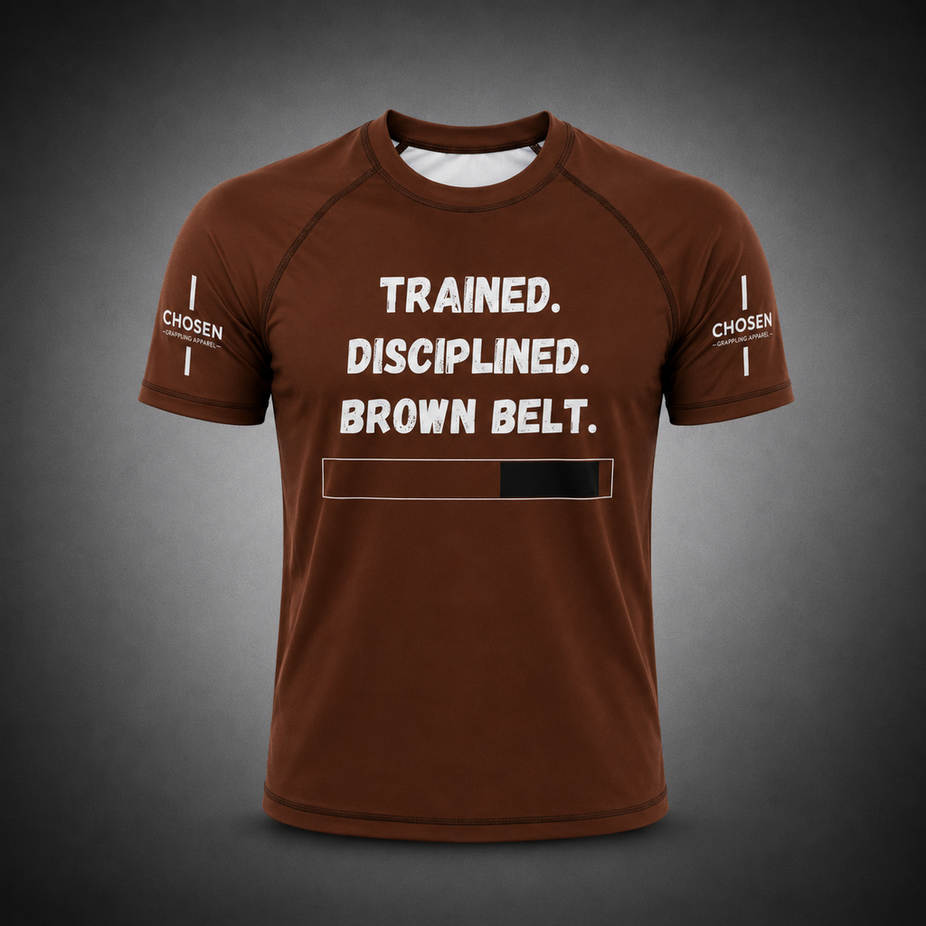 Brown Belt Rash Guard