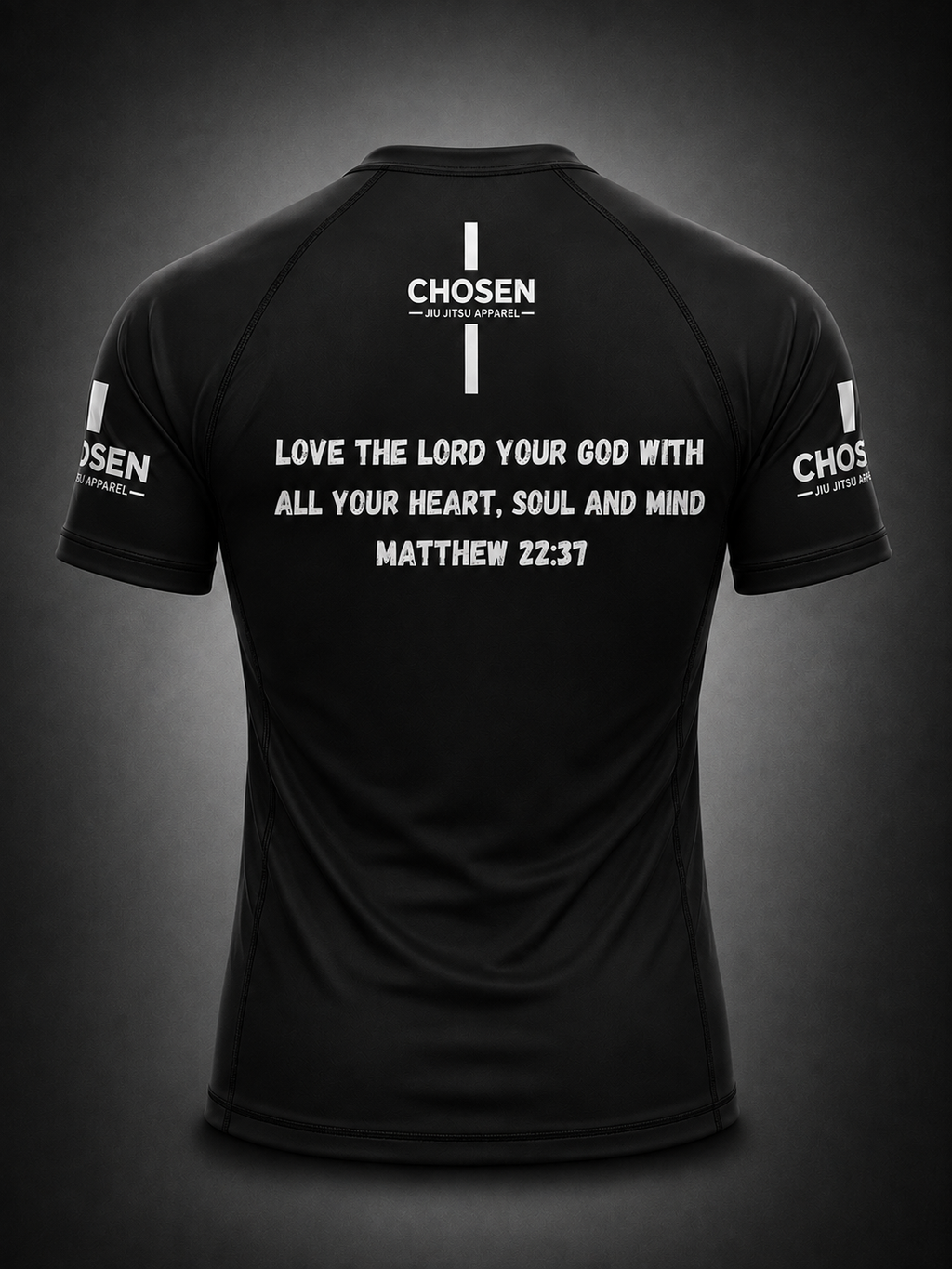Jesus First Black Rash Guard