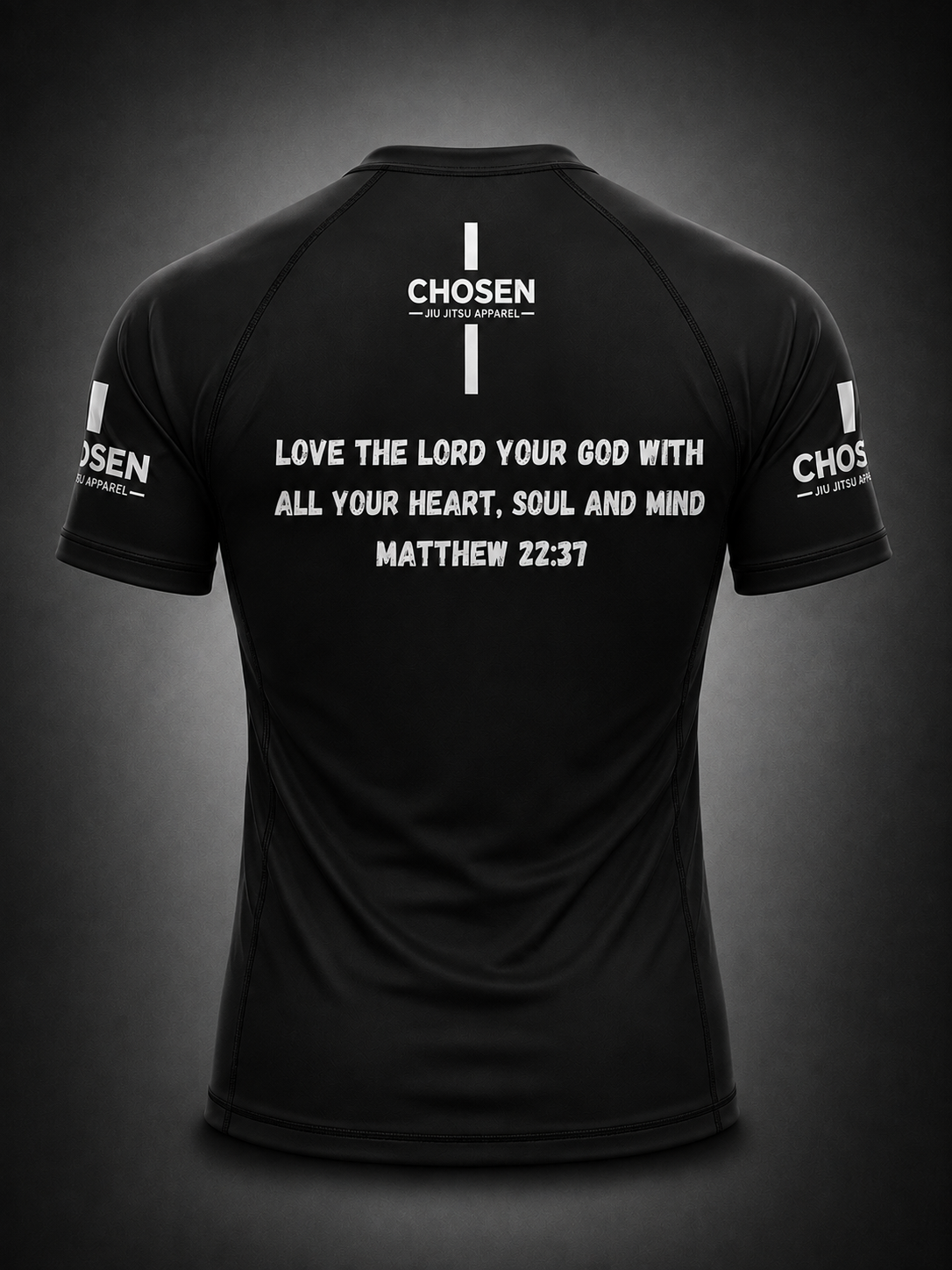 Jesus First Black Rash Guard